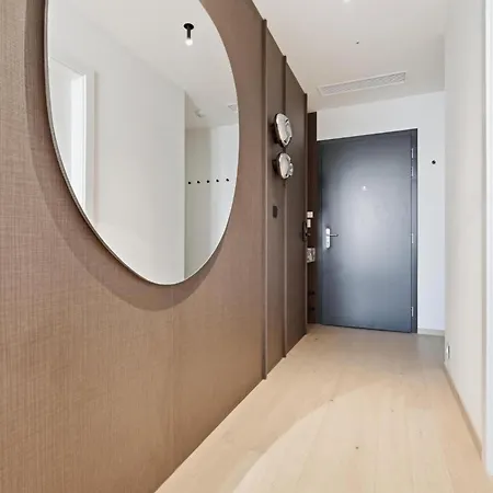 Eurovea Tower Apartment, 36th Floor, Castle View & Free Parking ברטיסלאבה